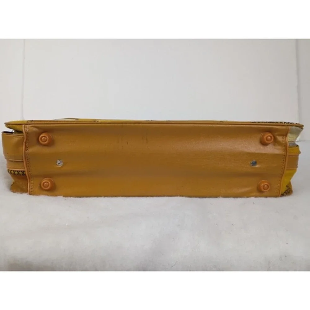 Armored Luggage Co. Vintage 70s Patchwork Suitcase Travel Storage Bag Retro‎